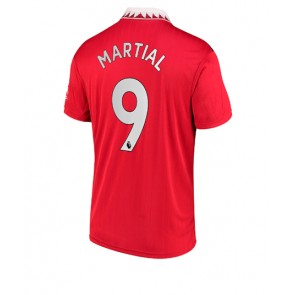 Manchester United Anthony Martial #9 Hemmatröja 2022-23 Kortärmad